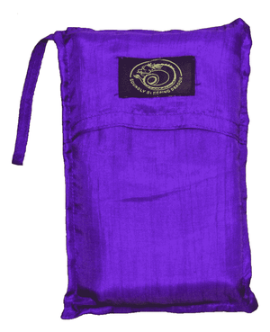purple sink sleeping bag