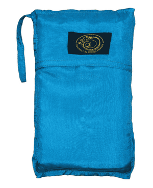 turgoise silk sleeping bag
